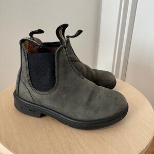 Blundstones Kids Chelsea Boots - Rustic Black
